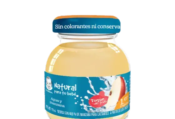 Agua y manzana Agua y manzana