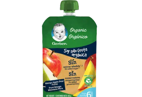 Puré mango manzana pera Puré mango manzana pera