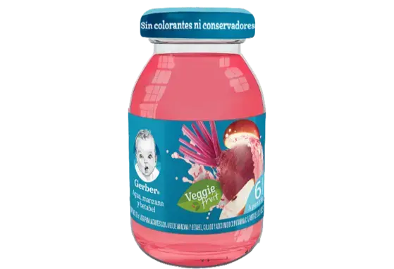 Agua manzana y betabel