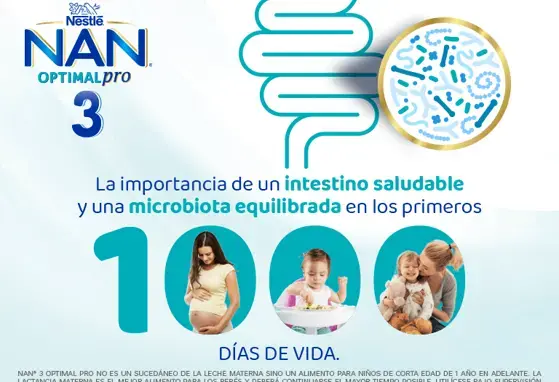 Microbiota en 1000 días