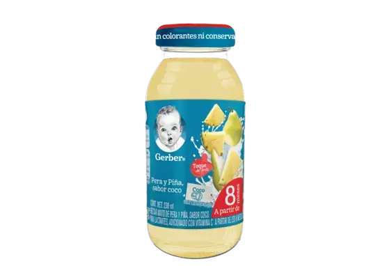 Agua pera y piña sabor coco Agua pera y piña sabor coco