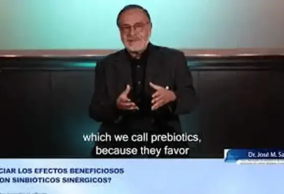 Efectos de los sinbióticos sinérgicos por Dr José Saavedra