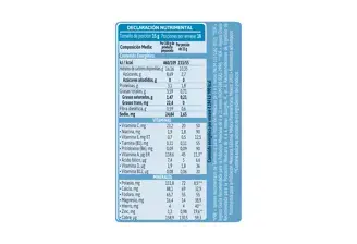 Gerber 4 Cereales Tabla Nutricional