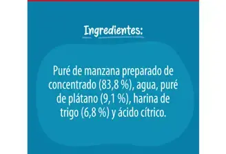 Gerber® Papilla Manzana, Plátano y Trigo Etapa 3