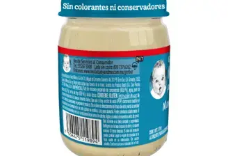 Gerber® Papilla Manzana, Plátano y Trigo Etapa 3